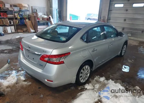 2013 Nissan Sentra Sv z USA, uszkodzony, nr VIN 3N1AB7AP9DL651190